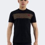 Rainsnow men t-shirt black