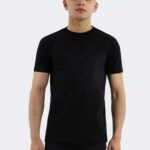 Rainsnow men t-shirt black