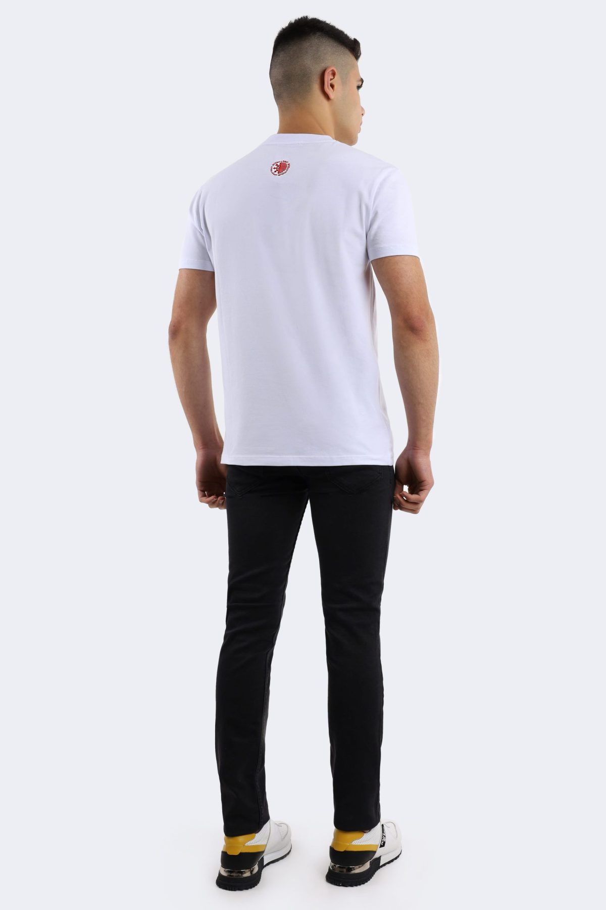 Rainsnow men t-shirt – White-Anthracite-1418