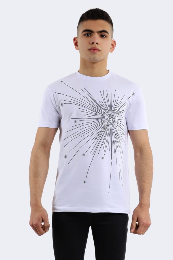 Rainsnow men t-shirt – White-Anthracite-0