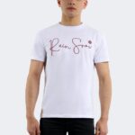 Rainsnow men t-shirt white