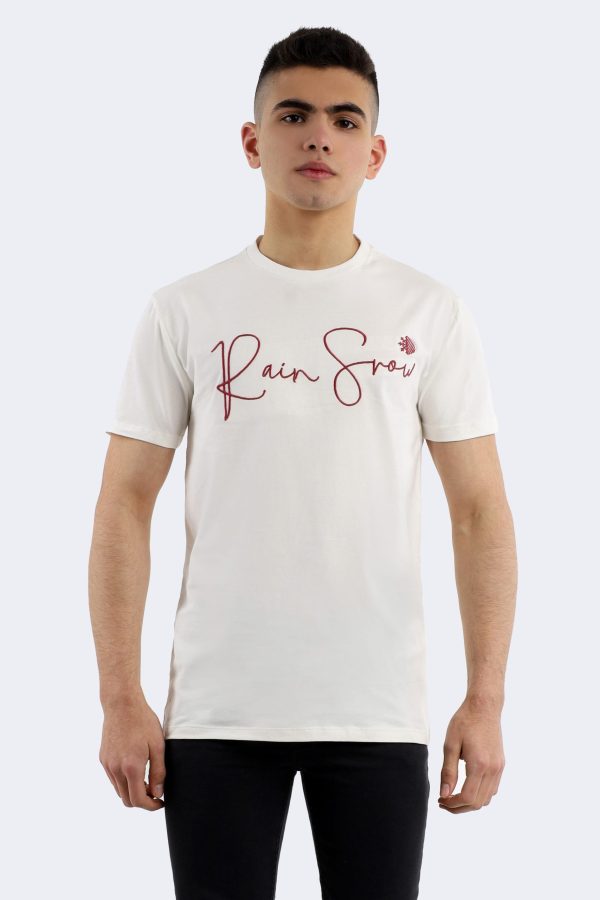 Rainsnow men t-shirt – Ecru-0