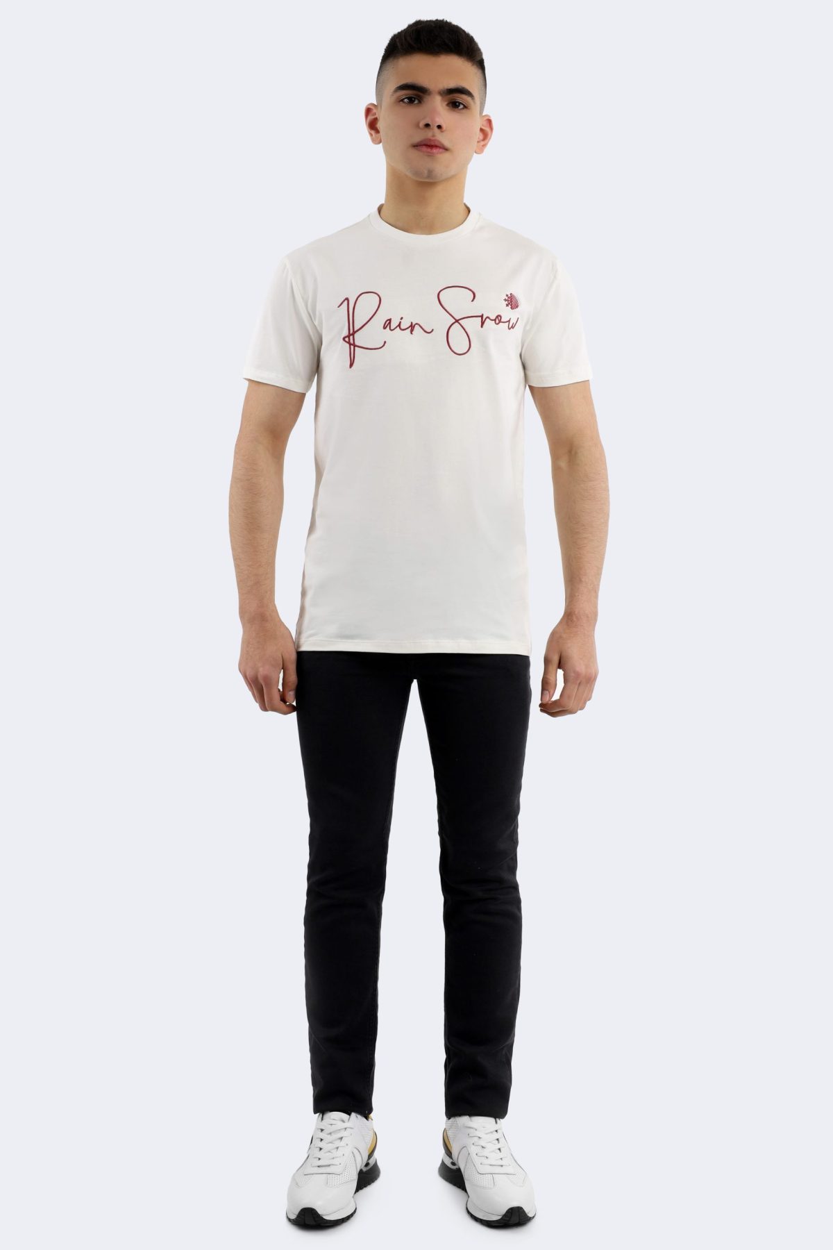 Rainsnow men t-shirt – Ecru-1716