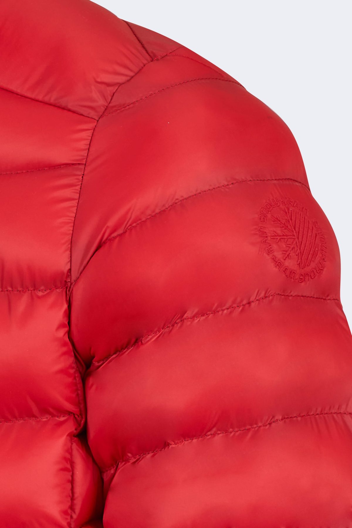 Men's Hooded Nylon Inflatable Jacket – Red-2147