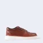 Rainsnow leather classic sneakers – Brown-0