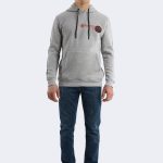 Logo Printed Cotton Hooded Sweatshirt-0