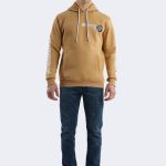 Logo Printed Cotton Hooded Sweatshirt-0