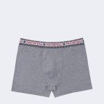 Cotton Boxer Gray-0