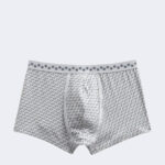 Geometric print cotton boxers