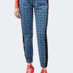 Women's Geometric-Print Sweatpants with Side Stripes